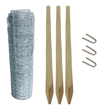 Viltstängsel - komplett paket - 1.5 m högt (1500mm)