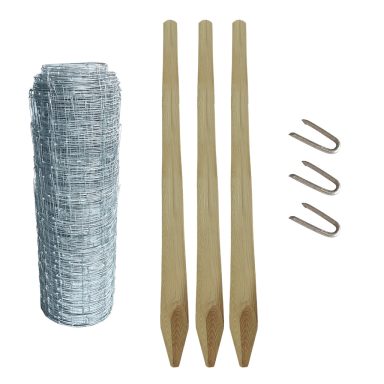 Viltstängsel - komplett paket - 1.2 m högt