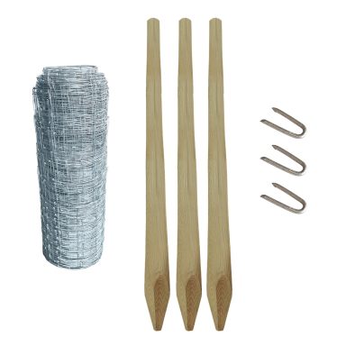 Viltstängsel - komplett paket - 1m högt